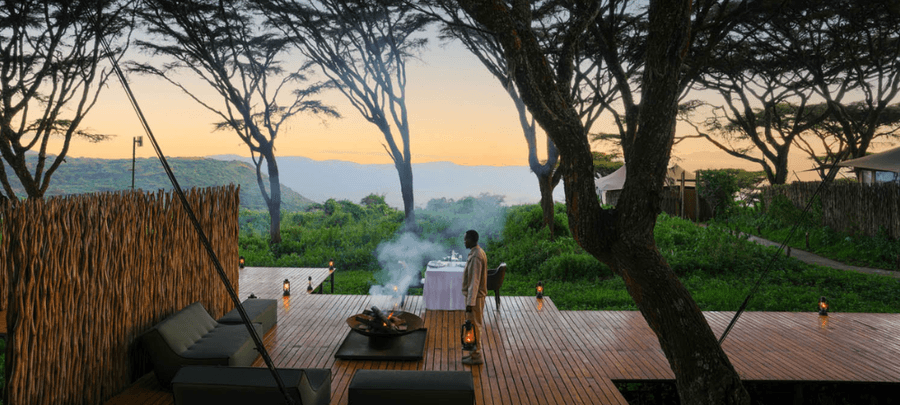 Crater's Edge - Fireplace