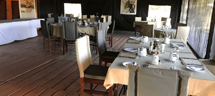 Dining area