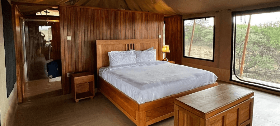 Double bed