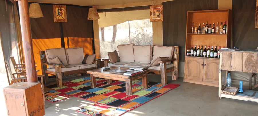 Lounge area