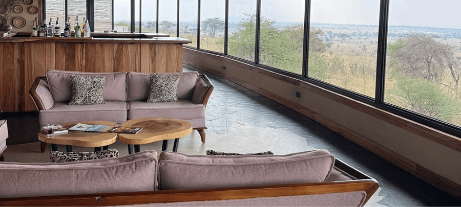 Lounge area
