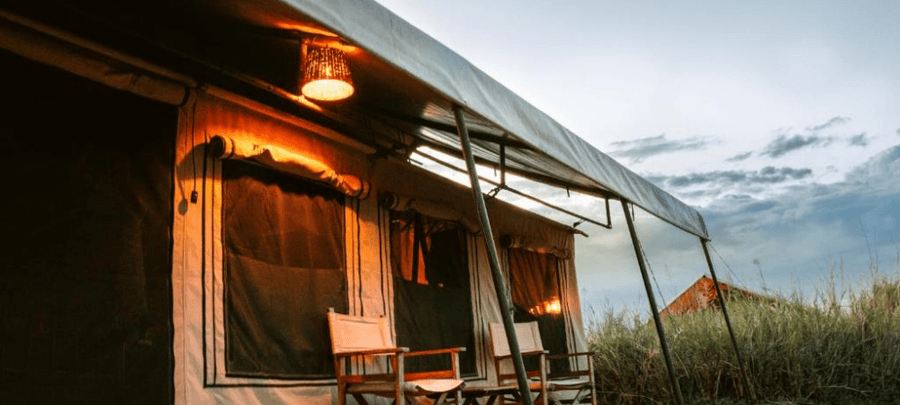 Tent view