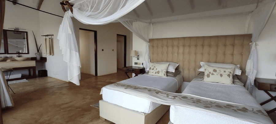 Twin beds