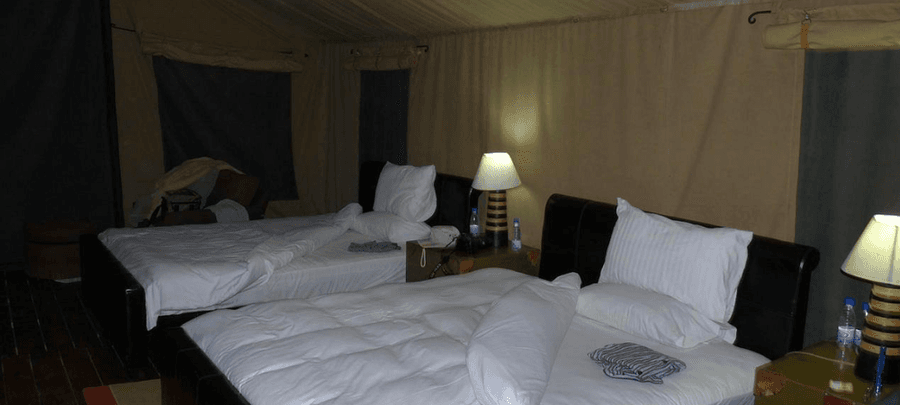 double bed