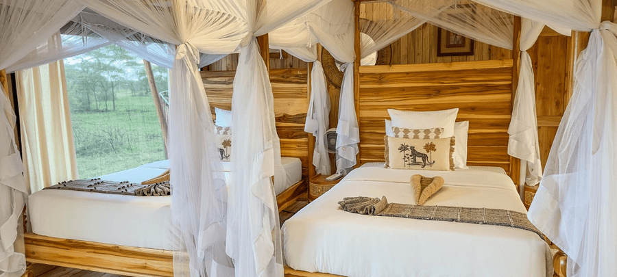 double bed