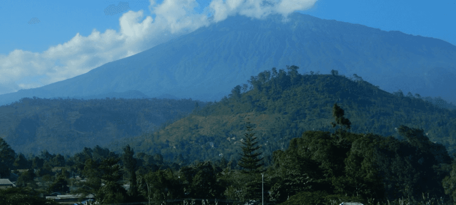 mt meru view