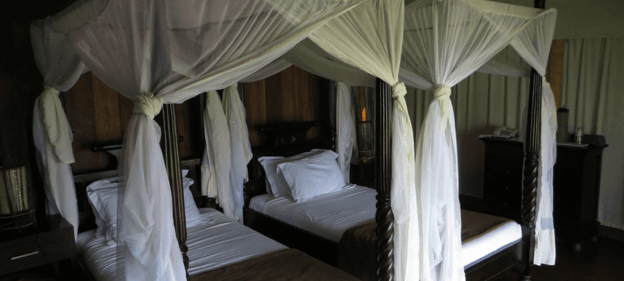 twin beds