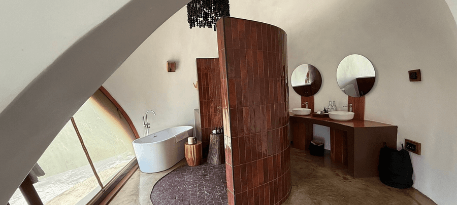 walk in shower