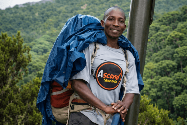 Emmanuel Paul Mwaigwisya guides Ascend Tanzania Guides