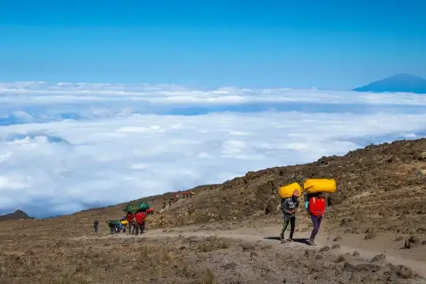 Amos Mushi, Head Porter — Ascend Tanzania Kilimanjaro guides Moshi Tanzania